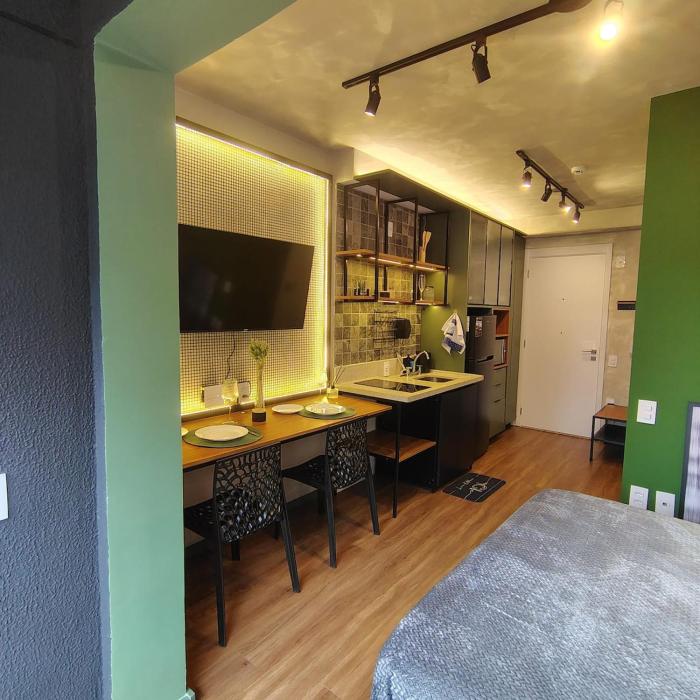 Studio Localizado - Congonhas, Metrô, Consulado USA