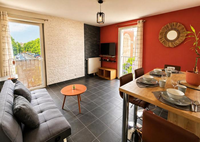 Appartement Massy - Ventilateur - Parking gratuit - RER B et C - Paris direct