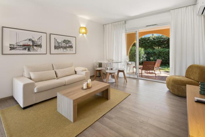 Spacious apartment St-Tropez - Terrace garden beach