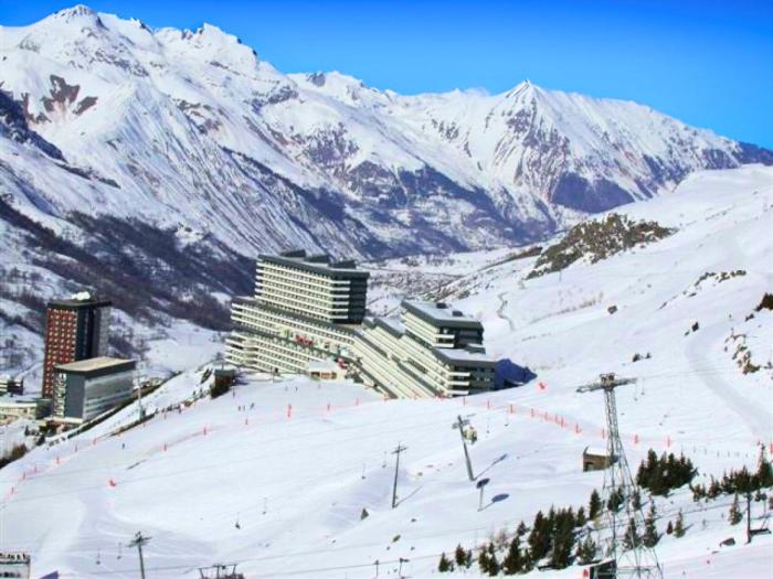 Résidence Tougnette - Studio équipé au pied des pistes avec vue panoramique pour 3 personnes MAE-3994