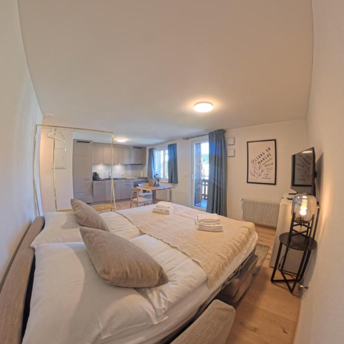 Stylish Aurora Studio with Mountain Views Lenzerheide
