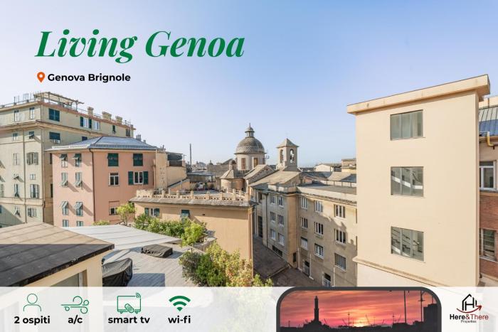 Vivere Genova - Porto Antico 7min - Treni 4min