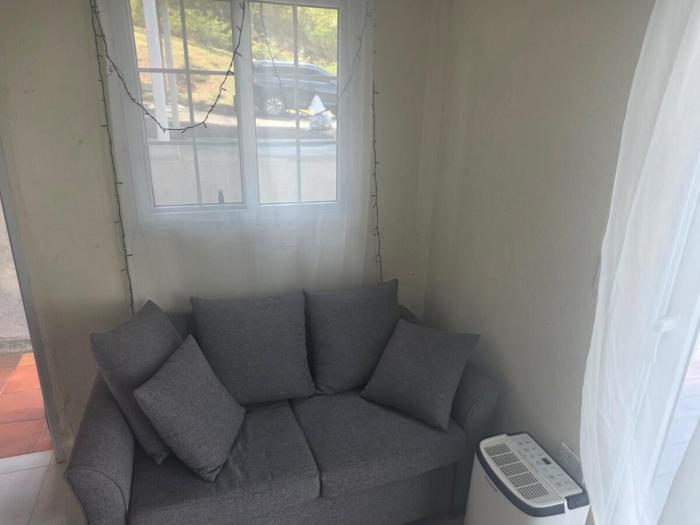 Refuge with spectacular sunset in Cerro Azul