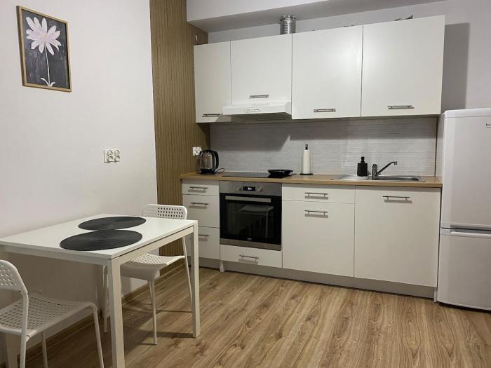 Cozy studio apartment with a large terrace