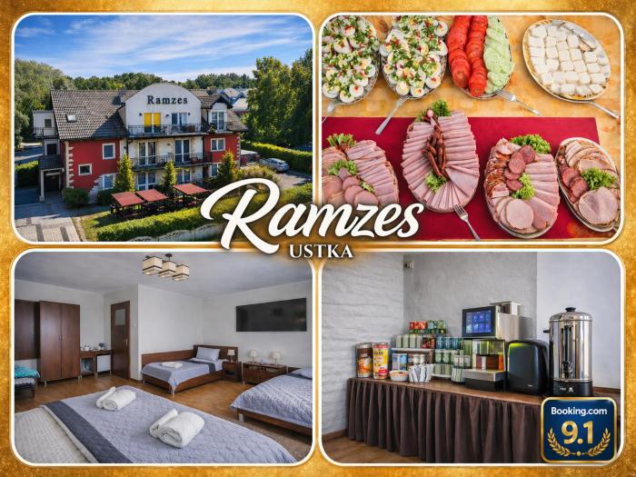 RAMZES USTKA -pokoje z balkonami,parking,rowery,Blisko do plaży