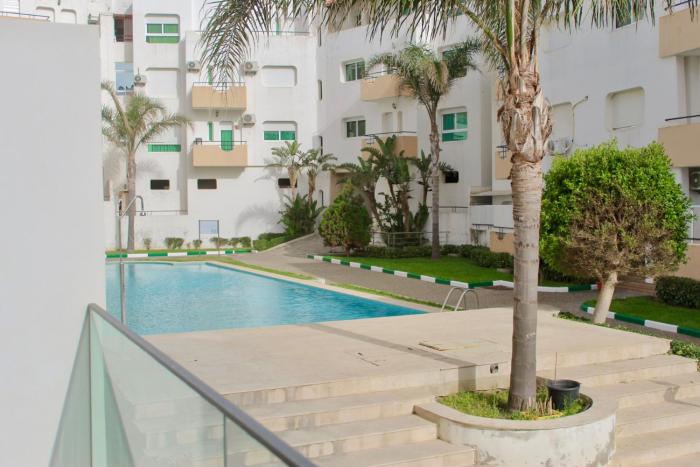Calm & Cozy Apartment with Pool near the Sea in Achakar, Tangier