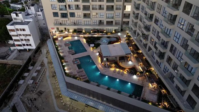 Apartamento Resort Con Terraza y Vista A La Piscina Santa Marta, Rodadero Sur