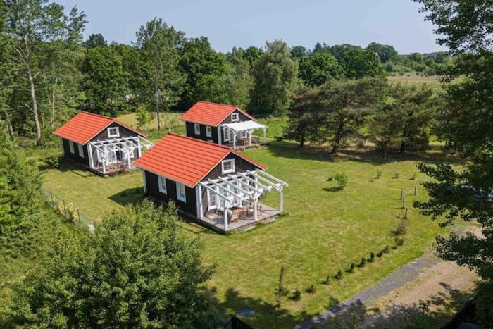 Holiday cottages by the sea in an oasis of peace