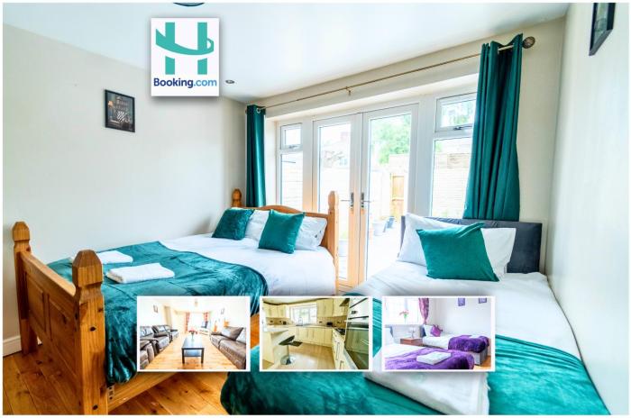 Spacious Modern 6BR Home by Hyped Properties Best for Contractors & Relocators Near Centre with Parking