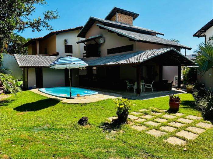 Casa Família Costa do Sol com piscina e 150m da praia