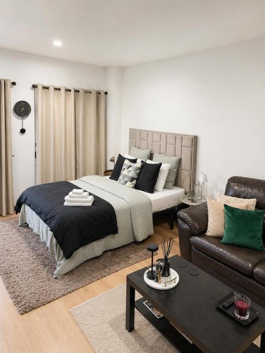 Quarto Premium em Casa Moderna - Conforto & Design