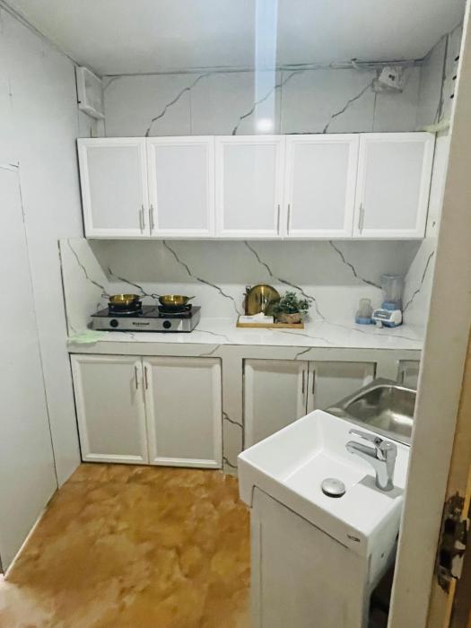 Modern studio type accommodation