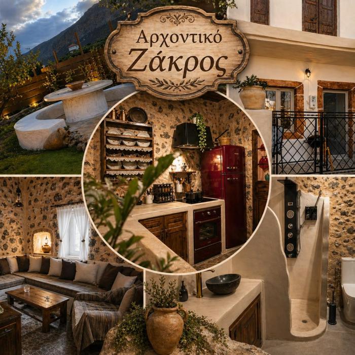 Archontiko - Between Xerokampos & Kato Zakros, Αρχοντικό Ζάκρος