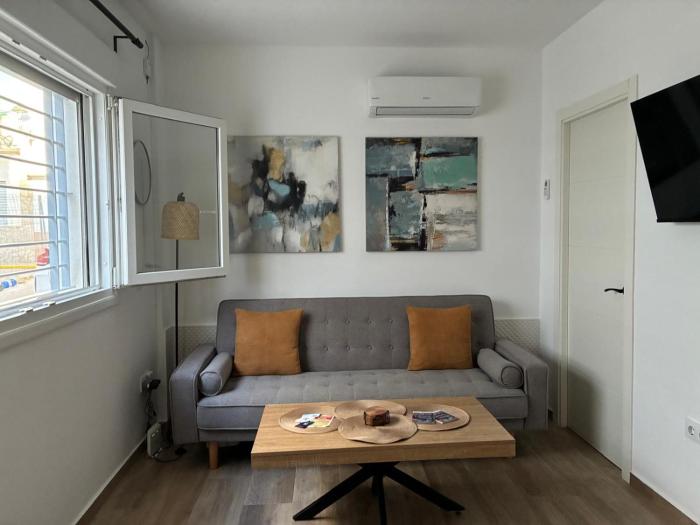 Nuestro lugar feliz Apartamento Barbate - Patio ducha exterior