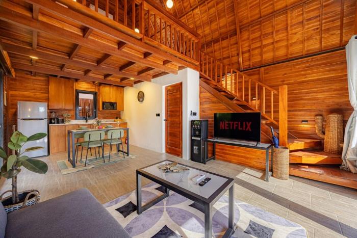 New! Stylish 1-Bedroom Loft Villa5 Kerobokan