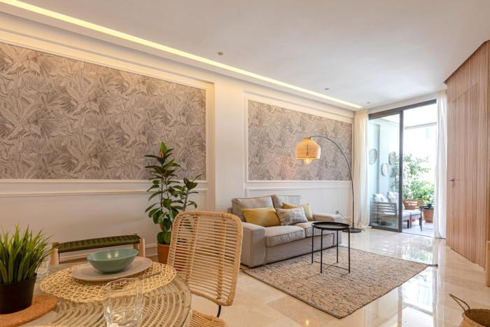 Sublime appartement ensoleillé avec balcon Maarif