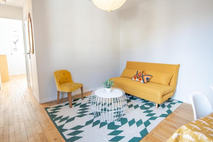 Le Jaune - Appartement lumineux centre Amboise
