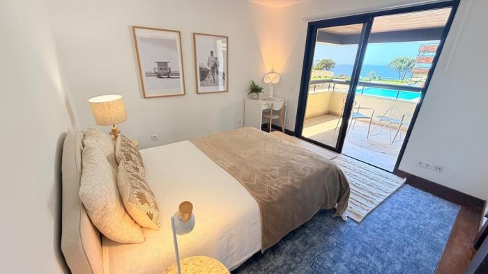Ocean view one bedroom apartment in Guia, Cascais