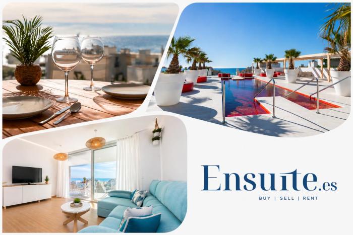 Ensuite Sea & Pool Views with Private Parking