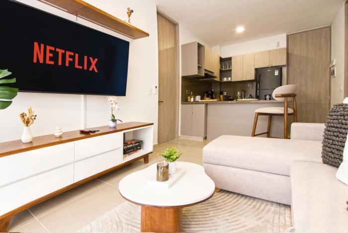 Luxury Apartment Near Rodadero 8 Guests AC WiFi S&N Prime Hosting