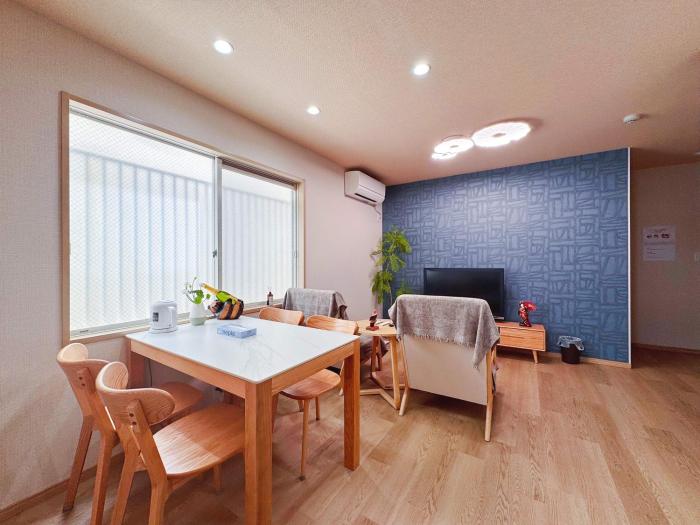 今里站步行3分钟 2卧室大客厅61平米 直达难波心斋桥 关西机场1H Friends Inn 今里301