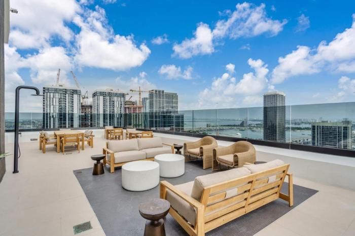 Brand New Downtown Apartment- Pool Gym and Parking