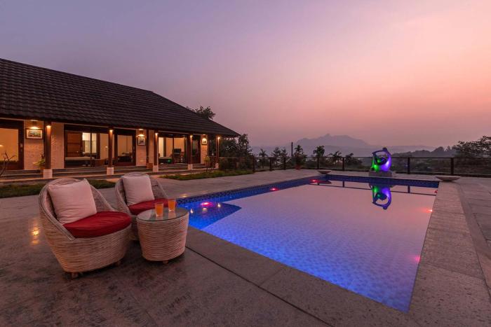 StayVistas Bali Villa at Vyoman - 4BHK with Sports Turf & Private Pool