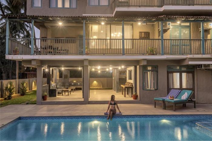 Belissimo Waterfront 9bhk Pvt Pool Siolim