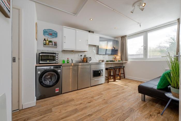 Stylish 1BR with Flat 65in TV in Andover Town Centre