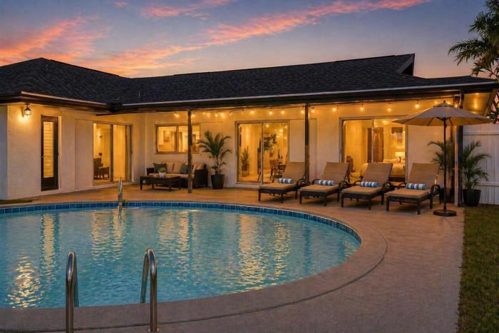 Sunny Cape Coral, free Heated Pool from Nov March No extras Fees