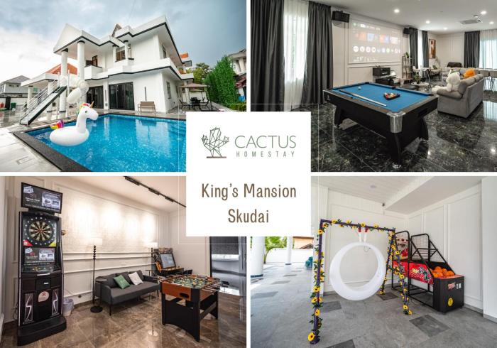 Kings Mansion Skudai by Cactus Homestay