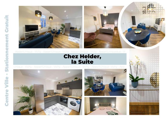 AppartUnique - Chez Helder, la Suite - 50m Thermes - Idéal Cure