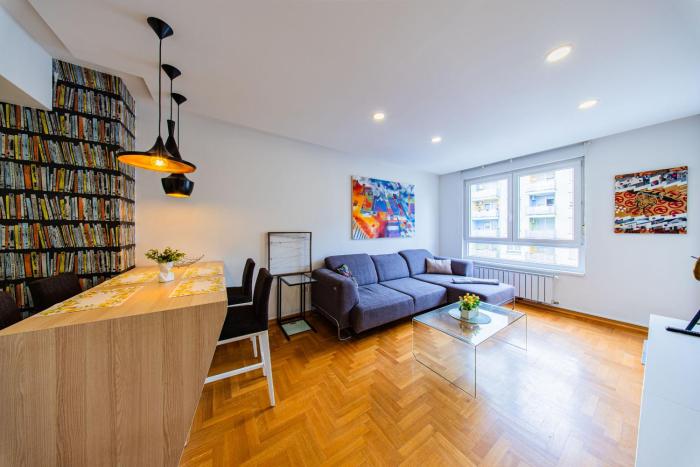 Zagreb 268 - 1 Bedroom Apartment - Loggia - WiFi - Keybox entry - New - Monthly Rent - Modern
