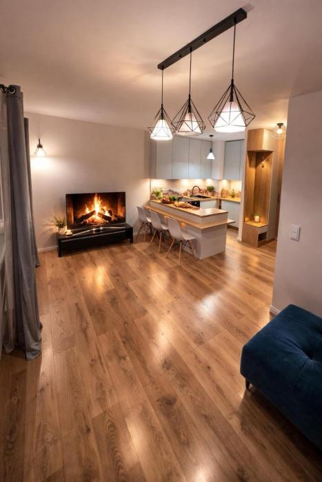 Stylish riverside apartment