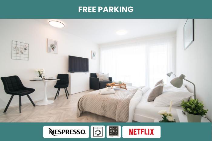 apartino - FREE parking, 10 minutes walk to city centre, nespresso, netflix