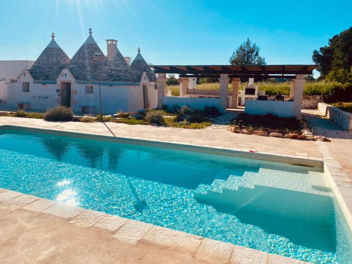 Luxury Trulli di Giulia, exclusive villa with private pool in Valle dItria Ostuni - BR, Puglia