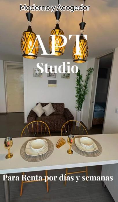 Aparta-estudio moderno y acogedor