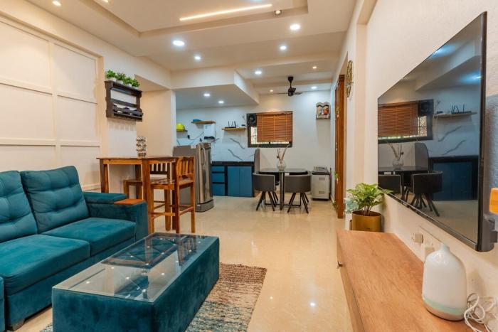 Airy 2 BHK At Coco Loco Colva Steps Away From The Sand