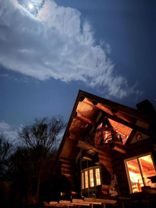 天空のログハウス 星観屋Hoshimiya - Log Cabin in the Sky