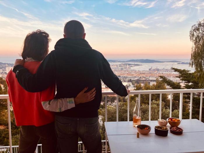 Toulon vu du ciel