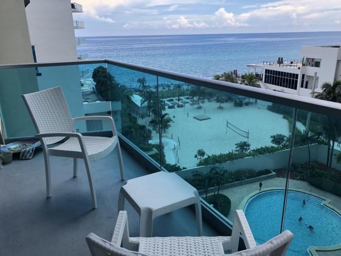 2 bedroom, 2 bathroom apartment at Sian Residences, ocean view!
