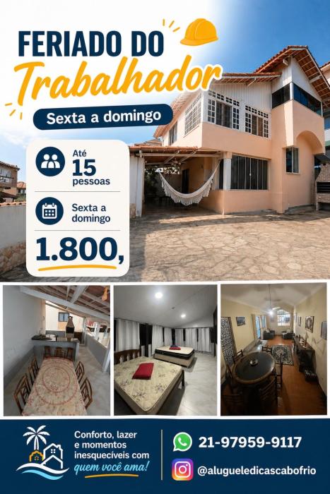 Casa vista mar Praia do Forte - Cabo Frio