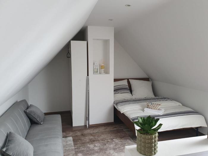 Komfortables Dachgeschosszimmer
