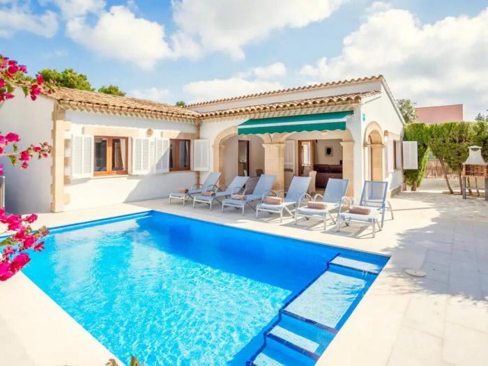 Villa Son Vinyet Cala San Vicente Walk To Beaches Private Pool