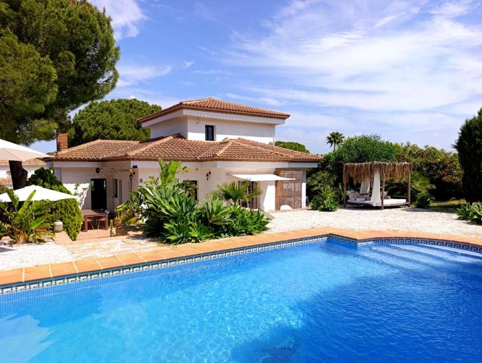 Villa Pinos Malaga with private pool, garden, BBQ