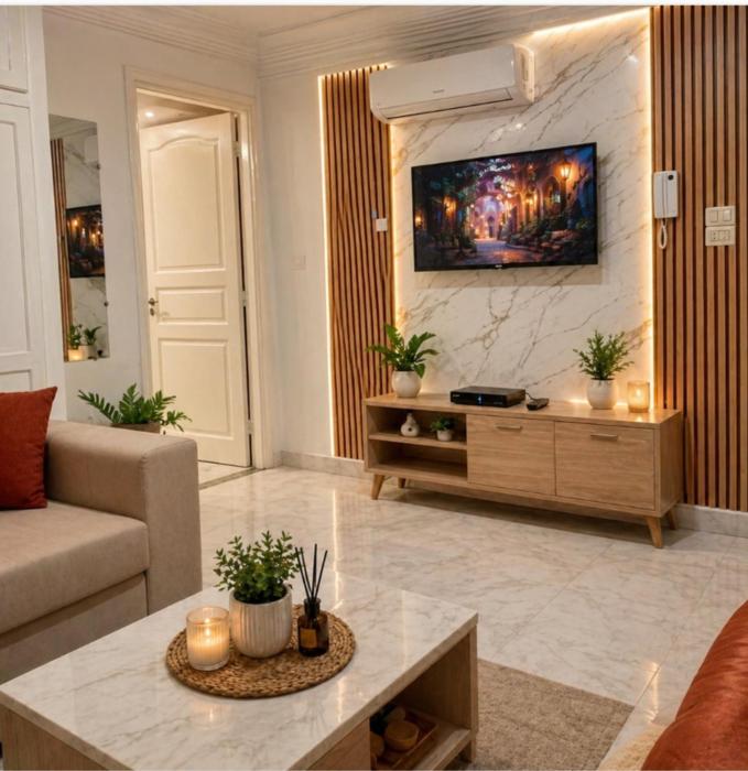 Studio chic, bien equipee pour un sejour de repos