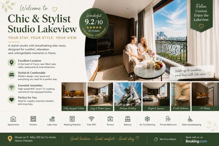 Chic & Stylist Studio Lakeview