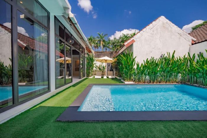 3BR villa w- private pool & sun loungers