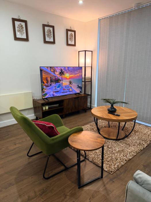 Cozy One bedroom with Free Underground parking in Mailbox Birmingham city