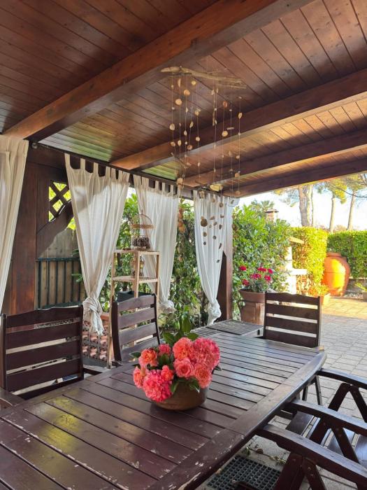 Paestum Mare 500m, Giardino, Gazebo, BBQ, ping pong e Bici